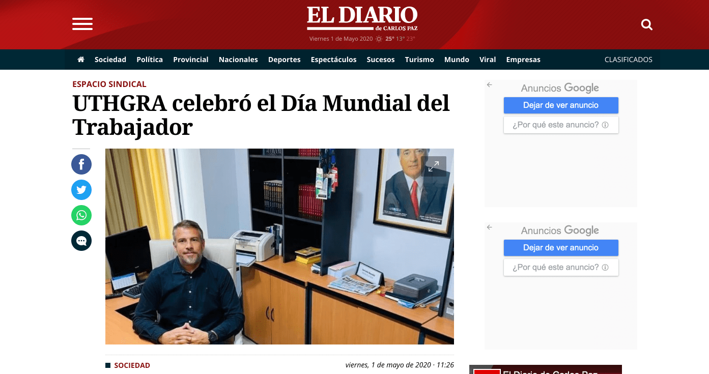 El Diario de Carlos Paz